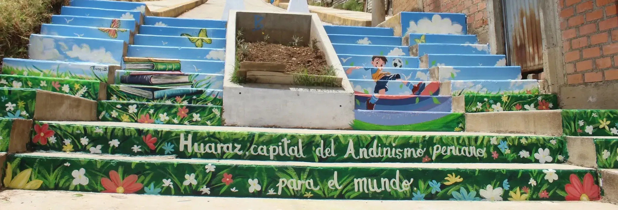 Ruta de Murales - Punto de interés 7: Santos, Inca, Ángeles, Almendros (foto 1)