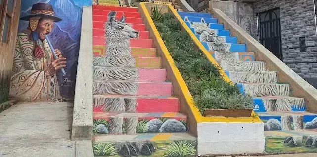 Ruta de Murales - Punto de interés 7: Santos, Inca, Ángeles, Almendros (foto 2)