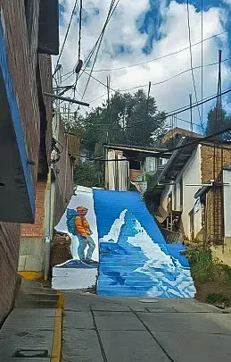 Ruta de Murales - Punto de interés 4: Cerezos (foto 1)