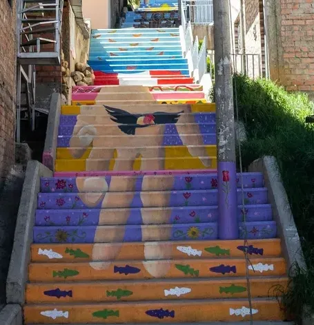 Ruta de Murales - Punto de interés 3: Trébol (vista general)