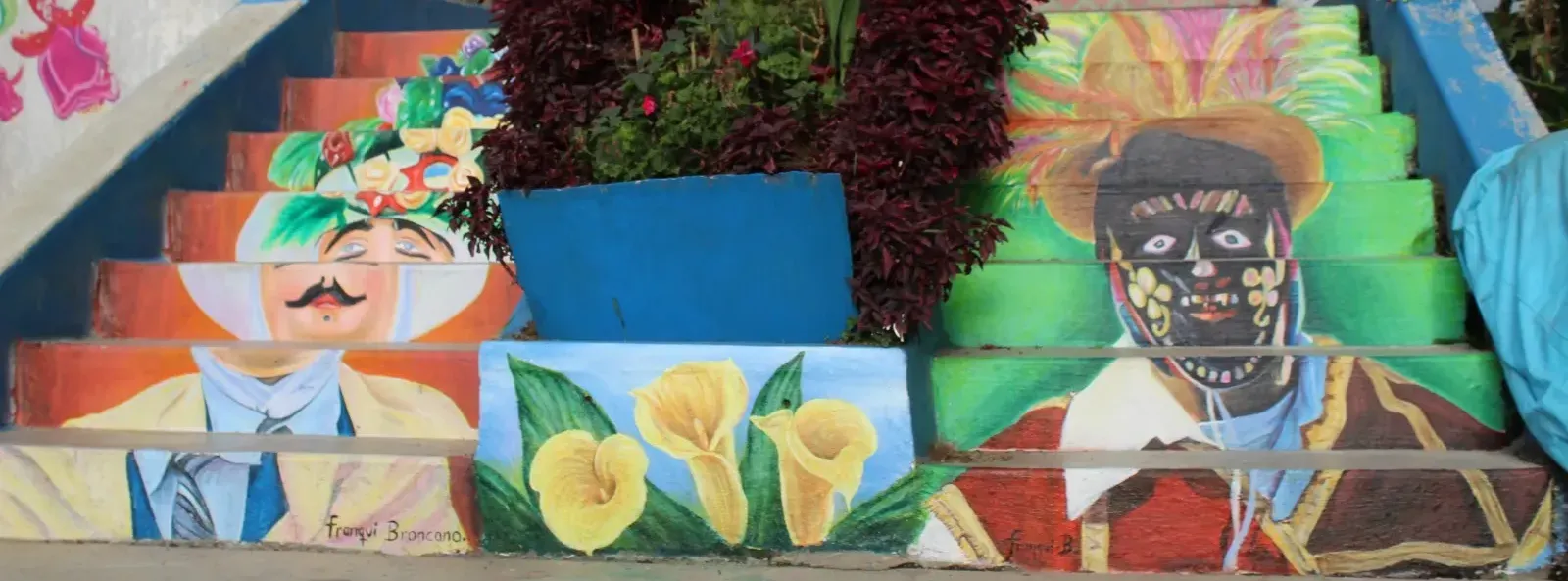 Ruta de Murales - Punto de interés 7: Santos, Inca, Ángeles, Almendros (foto 9)