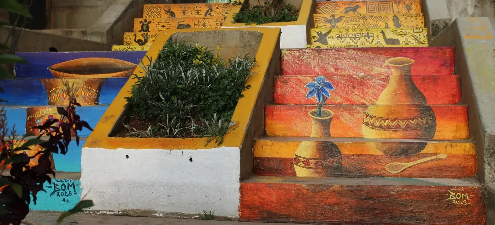 Ruta de Murales - Punto de interés 7: Santos, Inca, Ángeles, Almendros (foto 11)